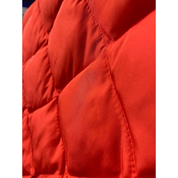 Woolrich Vest XXL 2XL Red Puffer Full Zip Pockets Insulated VTG Mens Gold Zipper - Picture 7 of 10